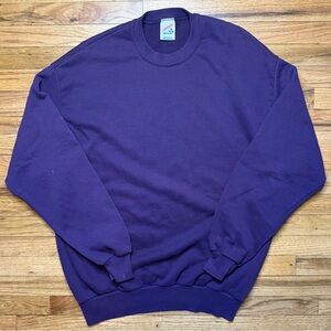 Vintage 90s Jerzees Blank Crewneck Sweatshirt
